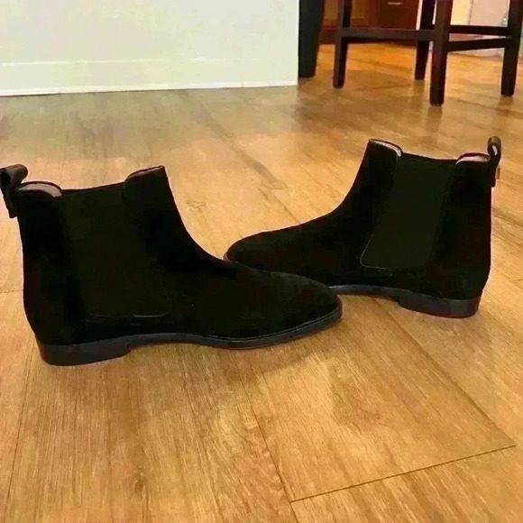 Stuart Weitzman Suede Leather Chelsea Boots Women's Size - 11 1/2 - Picture 2 of 7